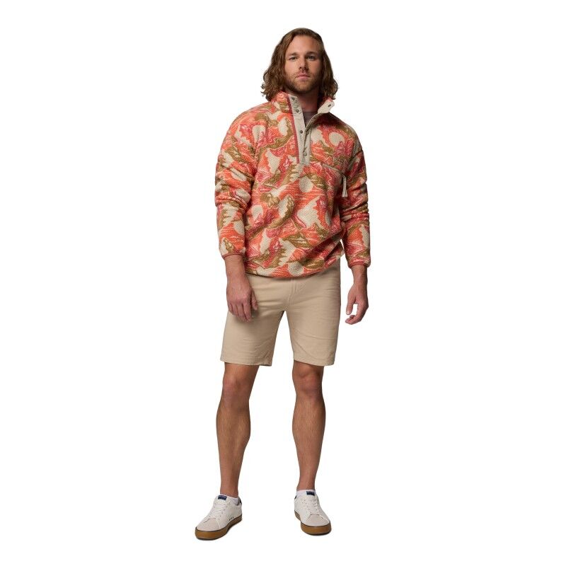 Columbia Helvetia II Printed Half Snap Fleece - Fleecejacke - Herren | Hardloop