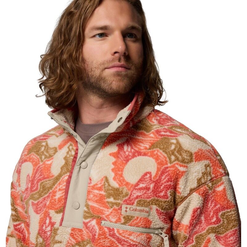 Columbia Helvetia II Printed Half Snap Fleece - Fleecejacke - Herren | Hardloop