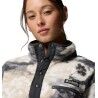 Columbia Helvetia II Printed Cropped Half Snap - Fleecetröjor - Dam | Hardloop