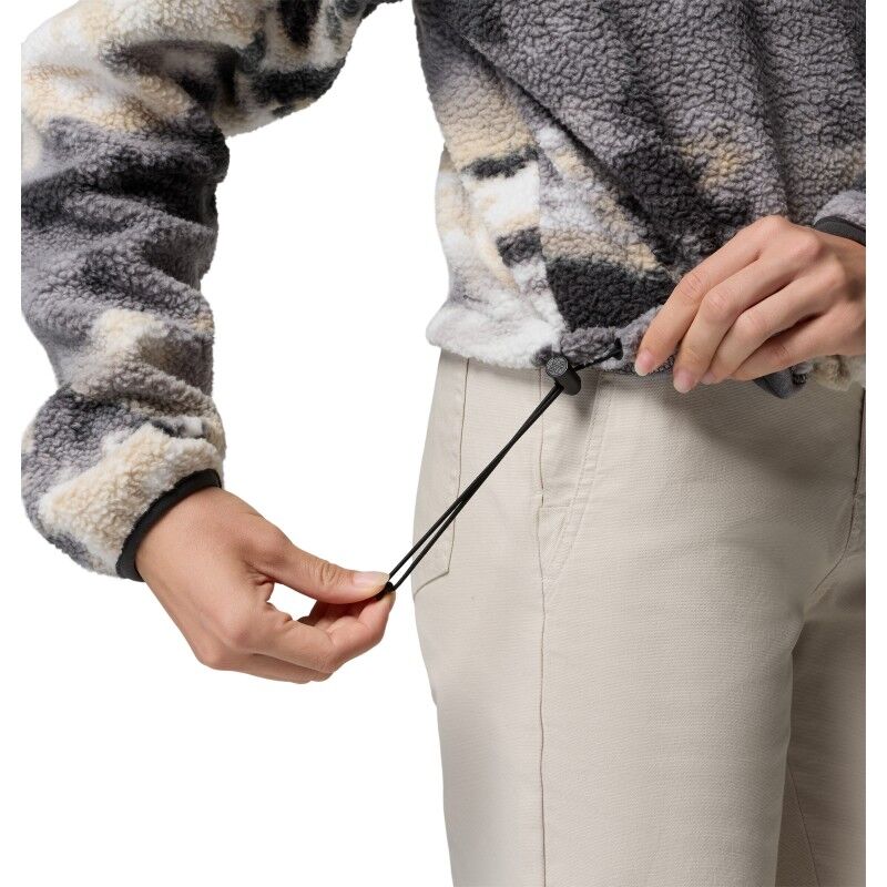Columbia Helvetia II Printed Cropped Half Snap - Fleecetröjor - Dam | Hardloop
