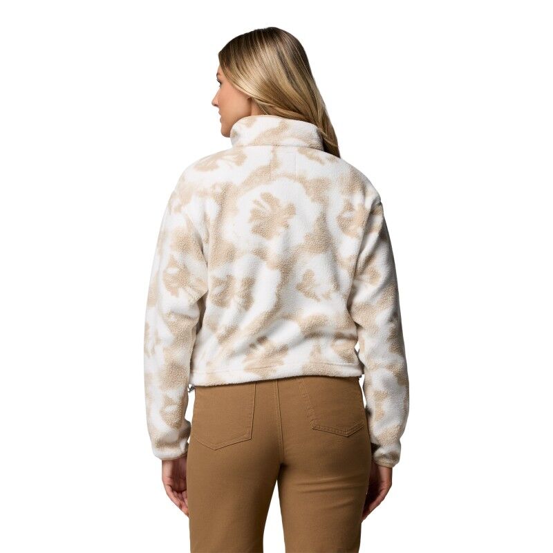 Columbia Helvetia II Printed Cropped Half Snap - Fleecetakki - Naiset | Hardloop