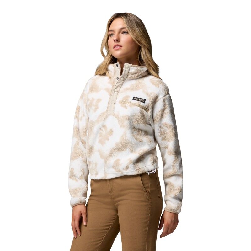 Columbia Helvetia II Printed Cropped Half Snap - Fleece jacket - Women's | Hardloop