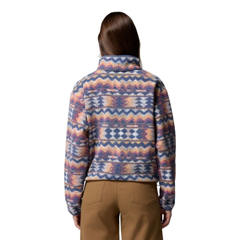 Columbia Helvetia II Printed Cropped Half Snap - Fleece jacket - Women's | Hardloop