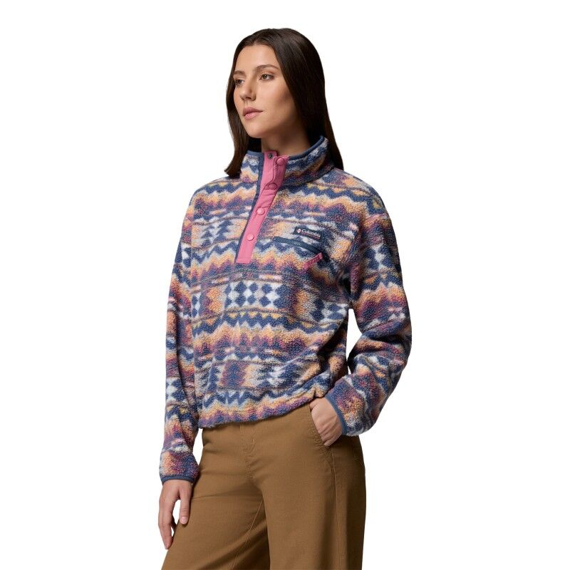Columbia Helvetia II Printed Cropped Half Snap - Fleece jacket - Women's | Hardloop
