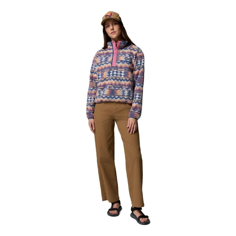 Columbia Helvetia II Printed Cropped Half Snap - Fleece jacket - Women's | Hardloop