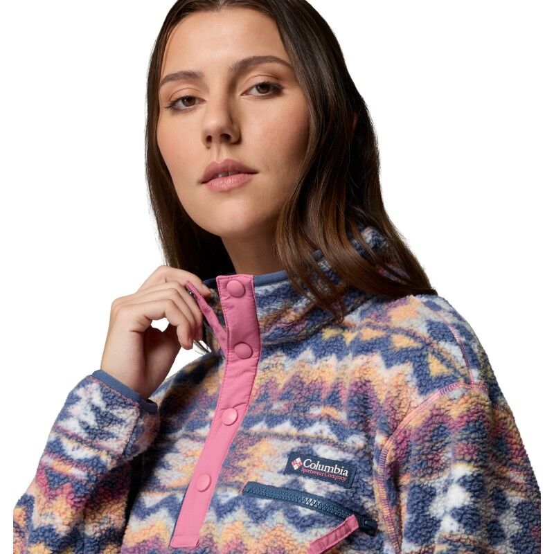 Columbia Helvetia II Printed Cropped Half Snap - Fleece jacket - Women's | Hardloop
