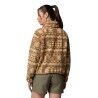 Columbia Helvetia II Printed Cropped Half Snap - Bluza polarowa damska | Hardloop