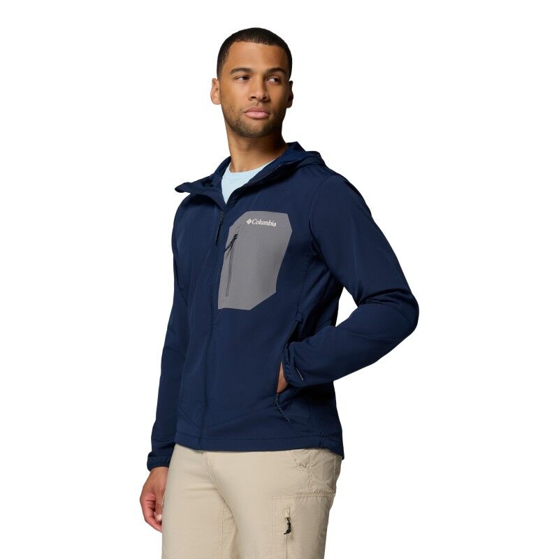 Columbia Tall Heights III Hooded Softshell Jacket - Softshelljacka - Herr | Hardloop