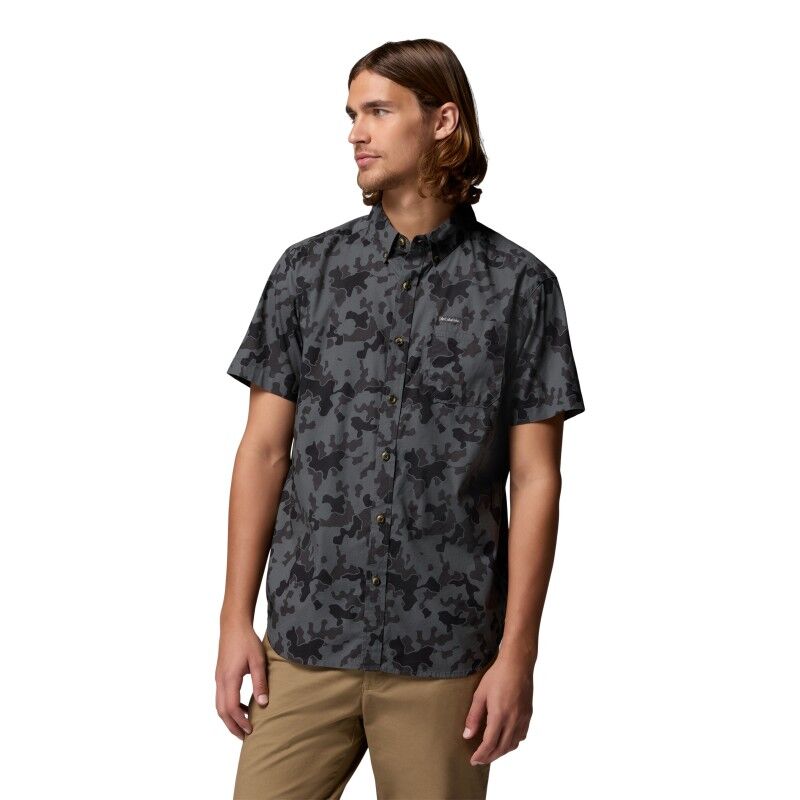 Rapid Rivers Printed Short Sleeve Shirt - Skjorte - Herrer