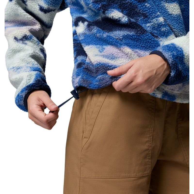 Columbia Helvetia II Printed Cropped Half Snap - Forro polar - Mujer | Hardloop