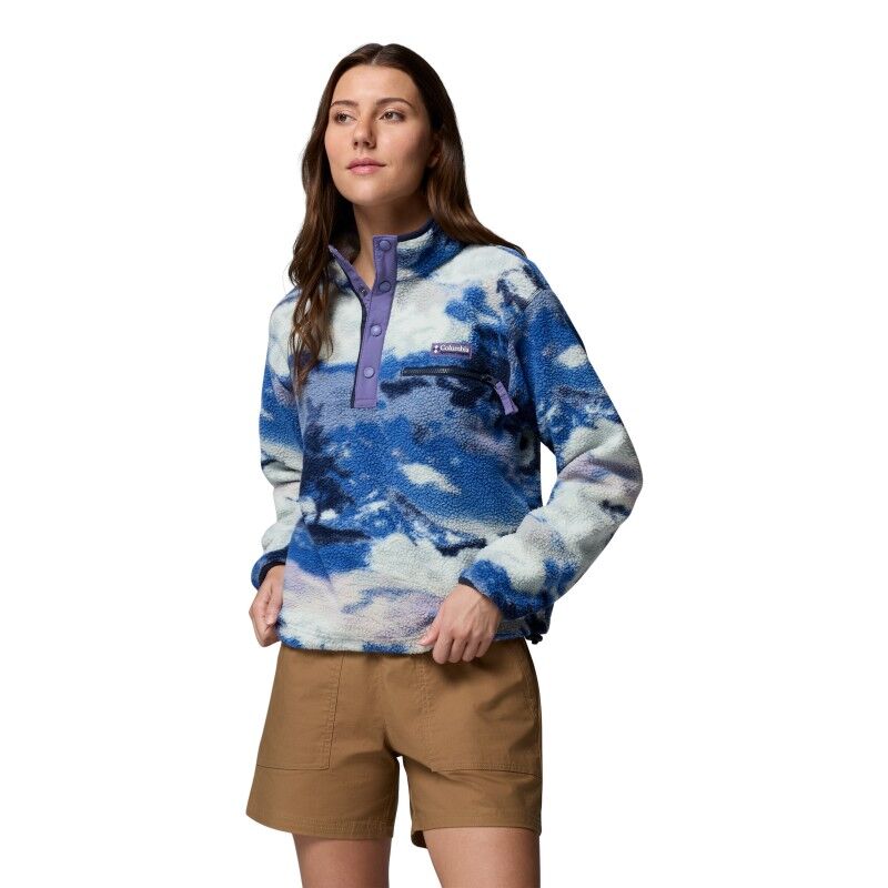 Columbia Helvetia II Printed Cropped Half Snap - Fleece jacket - Women's | Hardloop