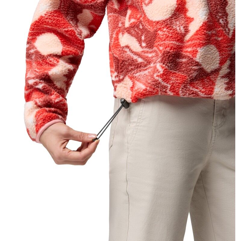 Columbia Helvetia II Printed Cropped Half Snap - Polaire femme | Hardloop