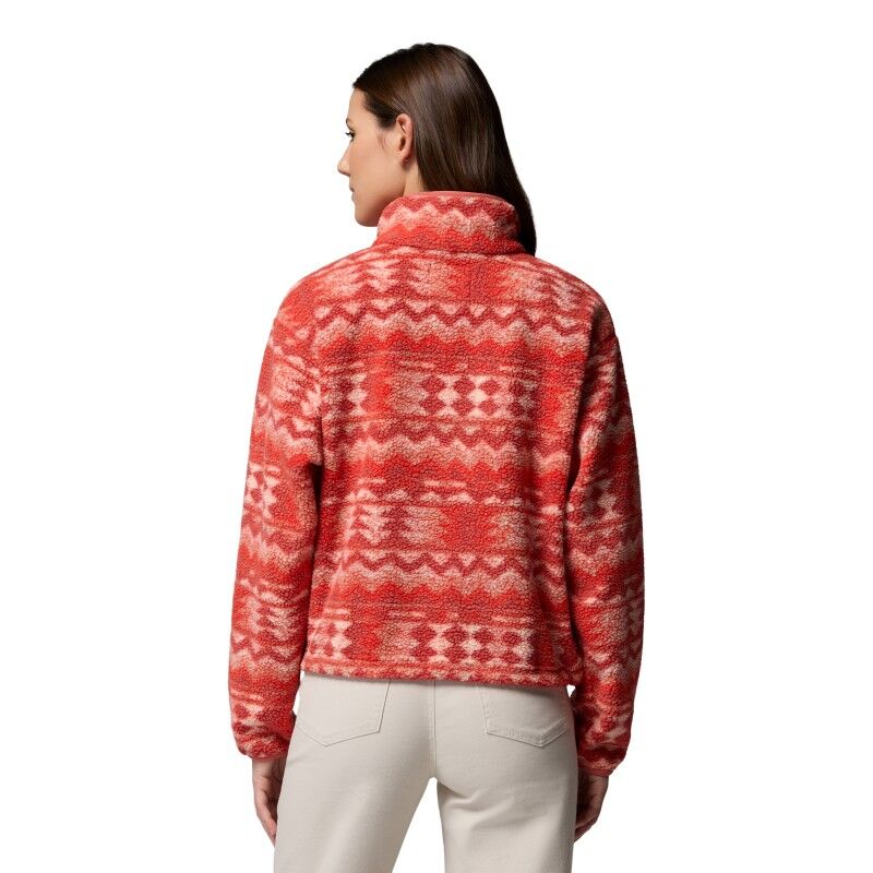 Columbia Helvetia II Printed Cropped Half Snap - Fleecejacke - Damen | Hardloop