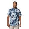 Collegiate Navy / Flowerblur