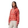 Columbia Helvetia II Printed Cropped Half Snap - Fleecejacke - Damen | Hardloop