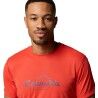 Columbia Zero Rules Light SS Graphic Crew Tee - T-shirt - Heren | Hardloop