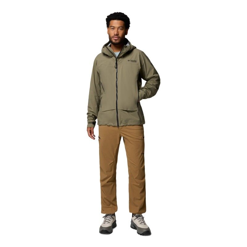 Columbia Saudan Pro 3L Shell Jacket - Regenjas - Heren | Hardloop