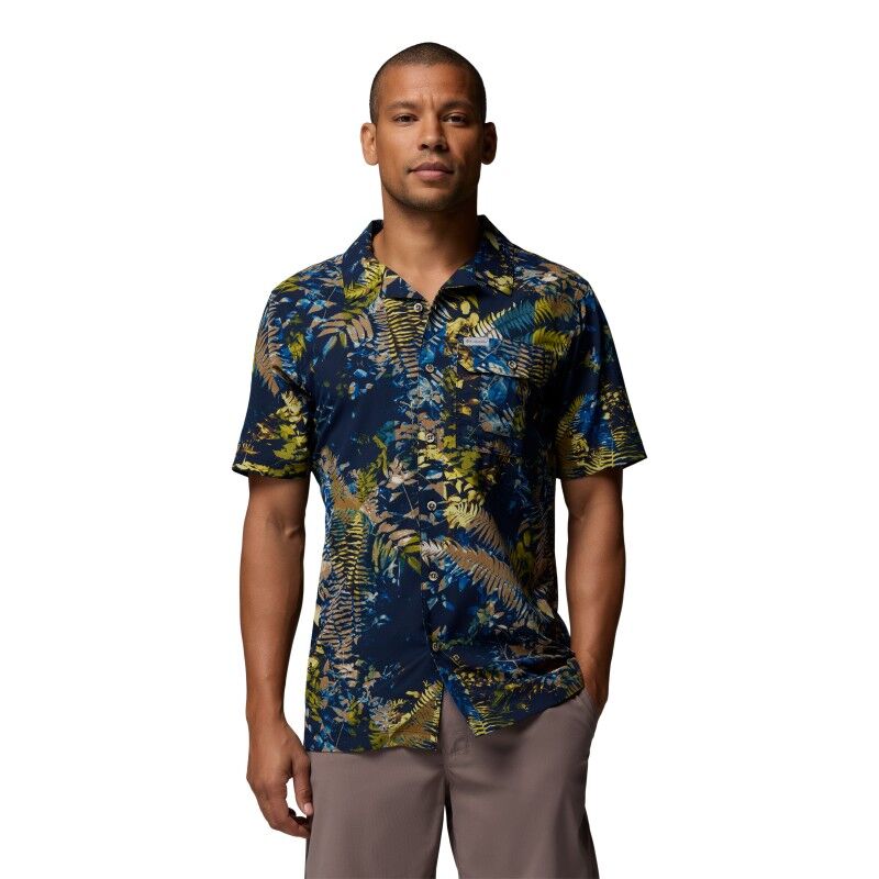 Tech Trail Utility Printed Woven SS Tee - Pánská košile