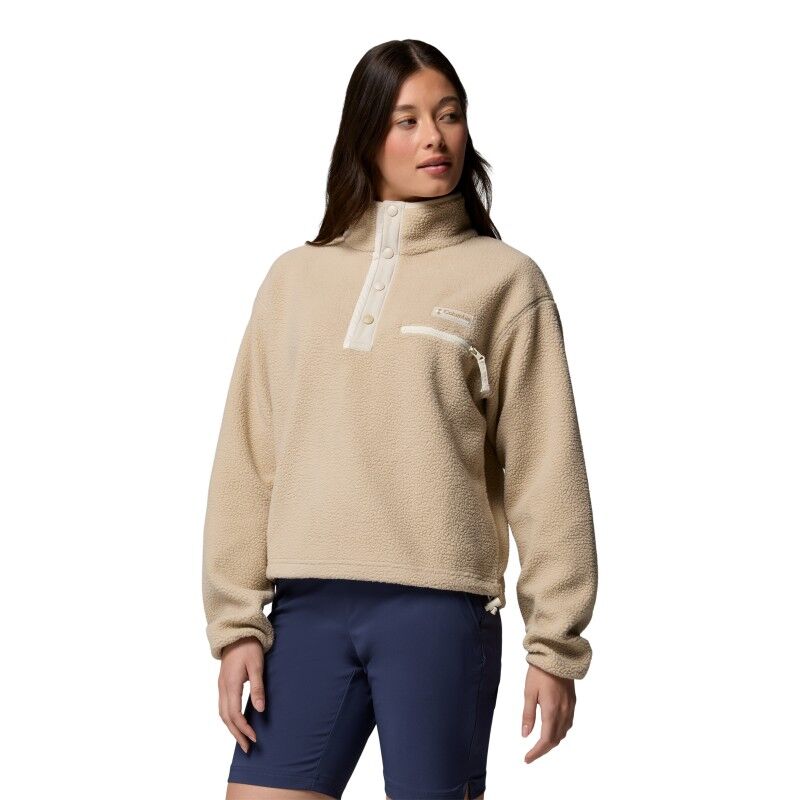 Columbia Helvetia II Cropped Half Snap Fleece - Fleecejacke - Damen | Hardloop
