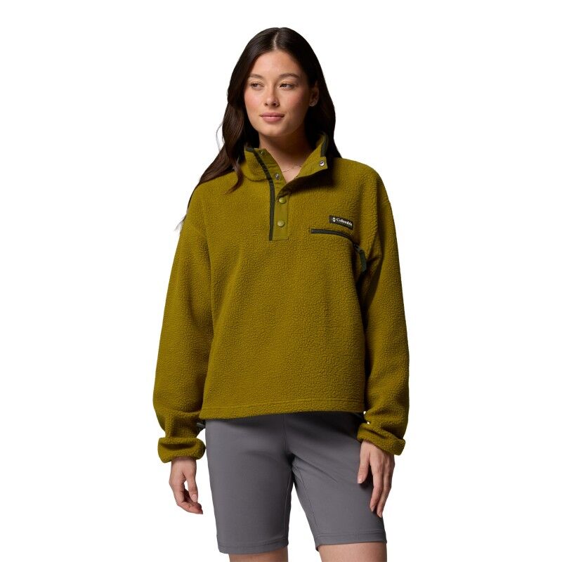 Helvetia II Cropped Half Snap Fleece - Fleecejacke - Damen