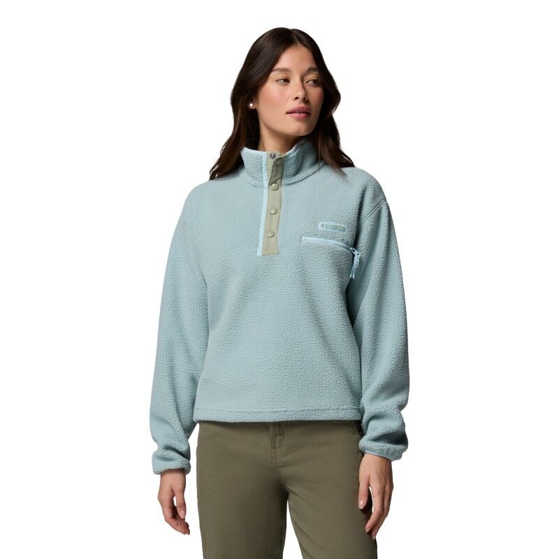 Helvetia II Cropped Half Snap Fleece - Bluza polarowa damska