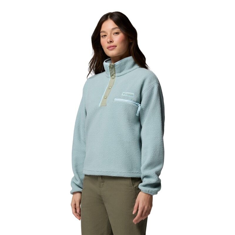 Columbia Helvetia II Cropped Half Snap Fleece - Polaire femme | Hardloop