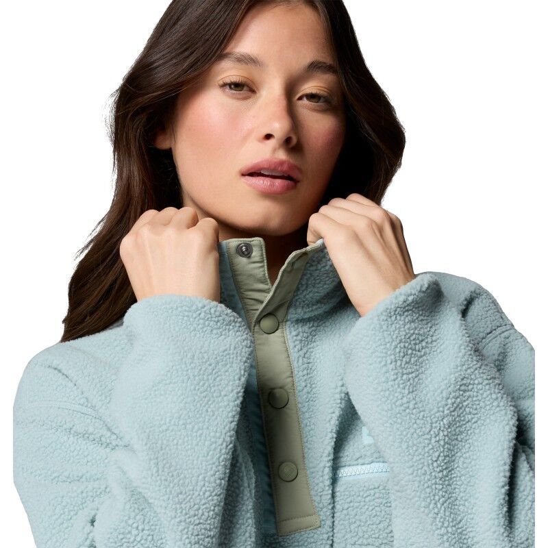 Columbia Helvetia II Cropped Half Snap Fleece - Polaire femme | Hardloop