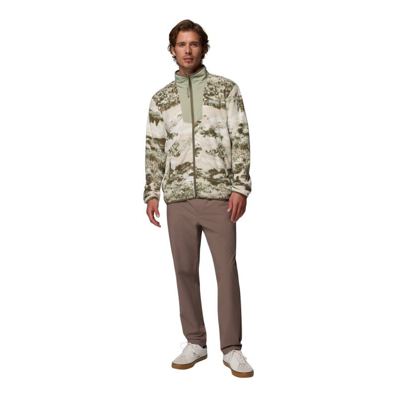 Columbia Sequoia Grove Printed Full Zip - Fleecetröjor - Herr | Hardloop