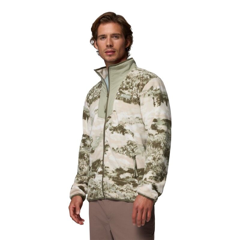 Columbia Sequoia Grove Printed Full Zip - Fleecetröjor - Herr | Hardloop