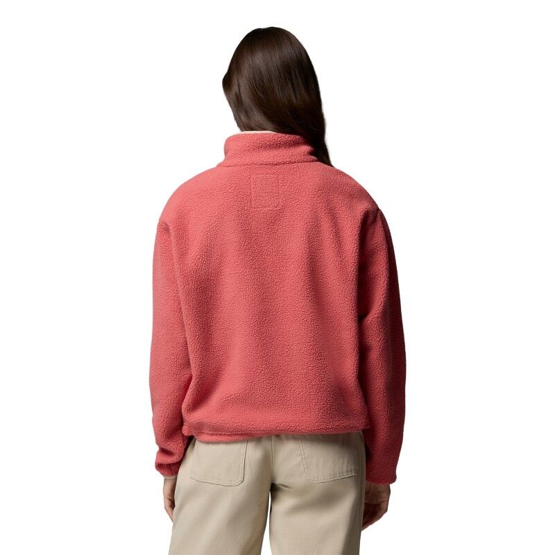 Columbia Helvetia II Cropped Half Snap Fleece - Fleecetröjor - Dam | Hardloop