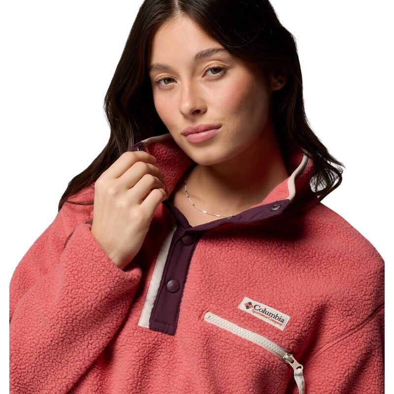 Columbia Helvetia II Cropped Half Snap Fleece - Fleecejacke - Damen | Hardloop