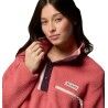 Columbia Helvetia II Cropped Half Snap Fleece - Fleecejacke - Damen | Hardloop