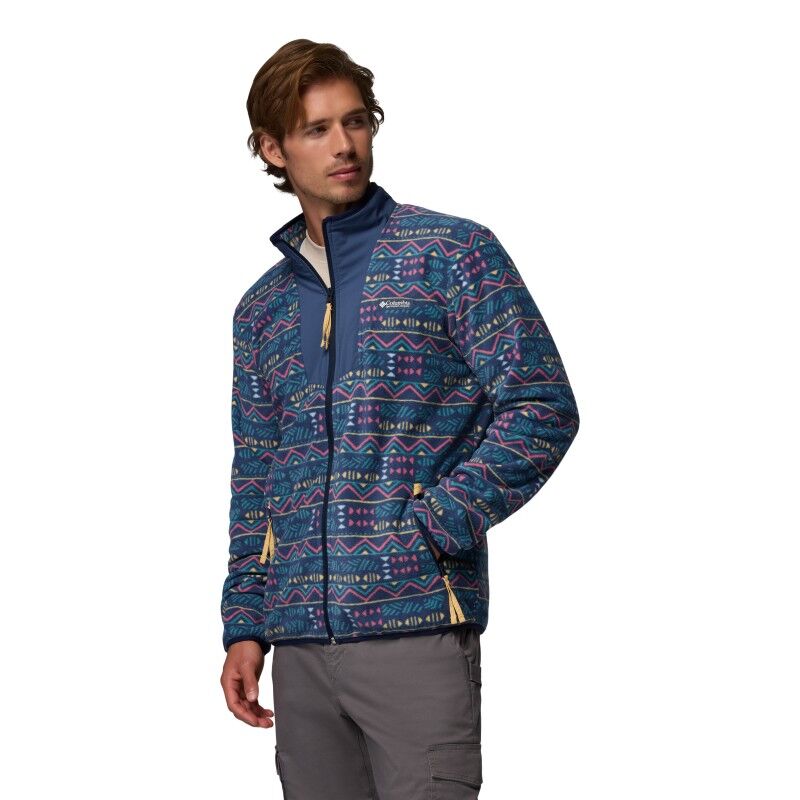 Columbia Sequoia Grove Printed Full Zip - Pánská fleesová mikina | Hardloop