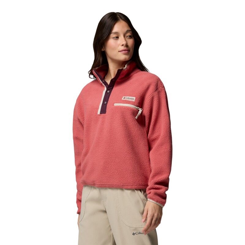 Columbia Helvetia II Cropped Half Snap Fleece - Giacca in pile - Donna | Hardloop
