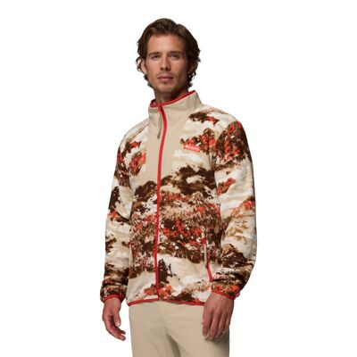 Sequoia Grove Printed Full Zip - Fleecejakke - Herrer