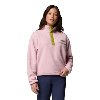 Helvetia II Cropped Half Snap Fleece - Fleece jacket - Women's