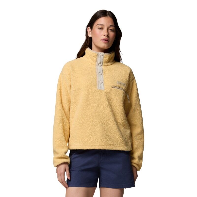 Helvetia II Cropped Half Snap Fleece - Fleece jacket - Women's