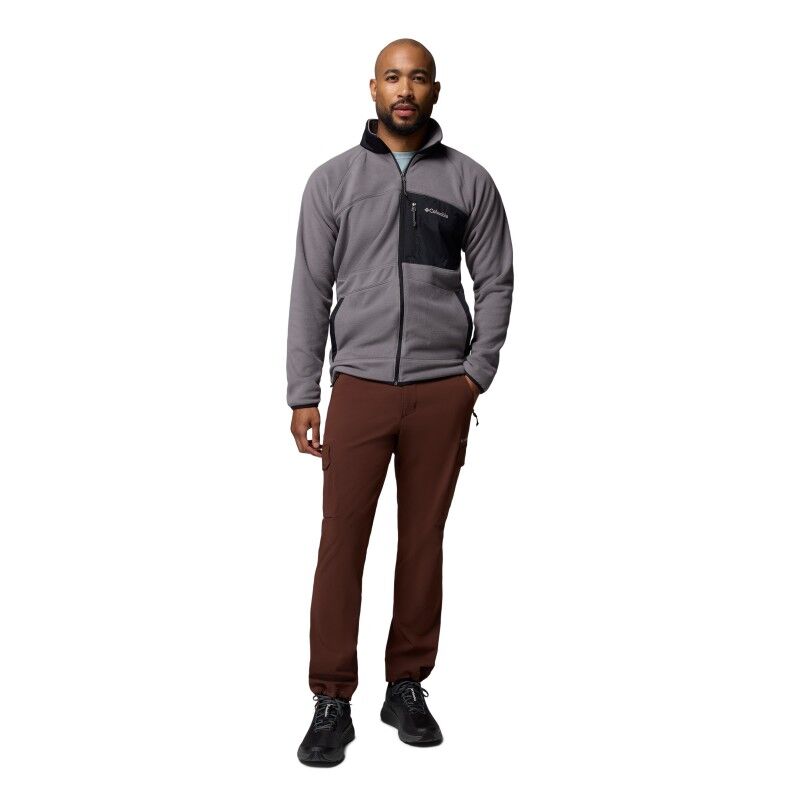 Columbia Fast Trek Overlay Full Zip Jacket - Fleecevest - Heren | Hardloop