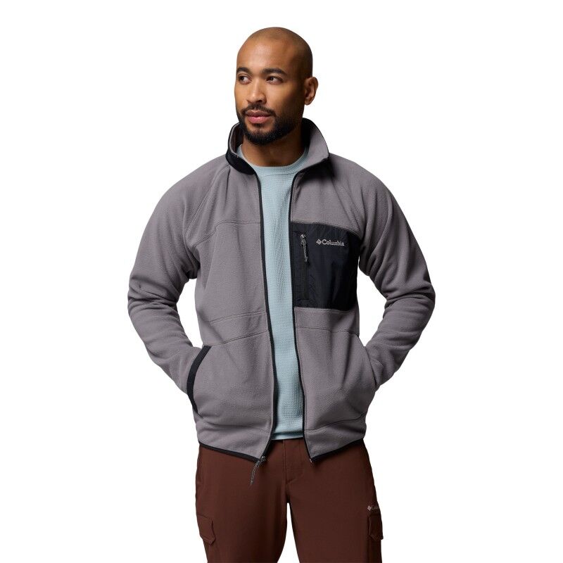 Columbia Fast Trek Overlay Full Zip Jacket - Fleecejacke - Herren | Hardloop