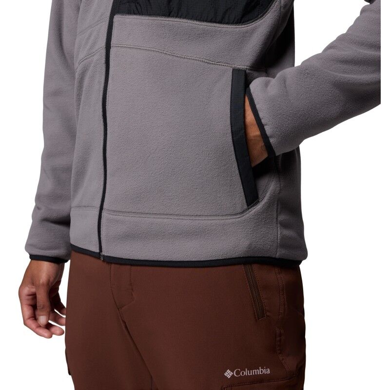 Columbia Fast Trek Overlay Full Zip Jacket - Fleecejacke - Herren | Hardloop