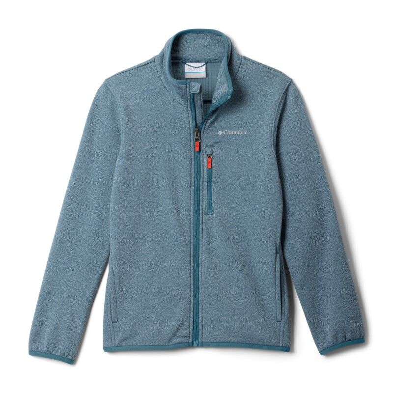 Essential Hike Grid Fleece Full Zip Jacket - Fleecevest - Kinderen