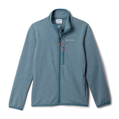 Essential Hike Grid Fleece Full Zip Jacket - Forro polar - Niños