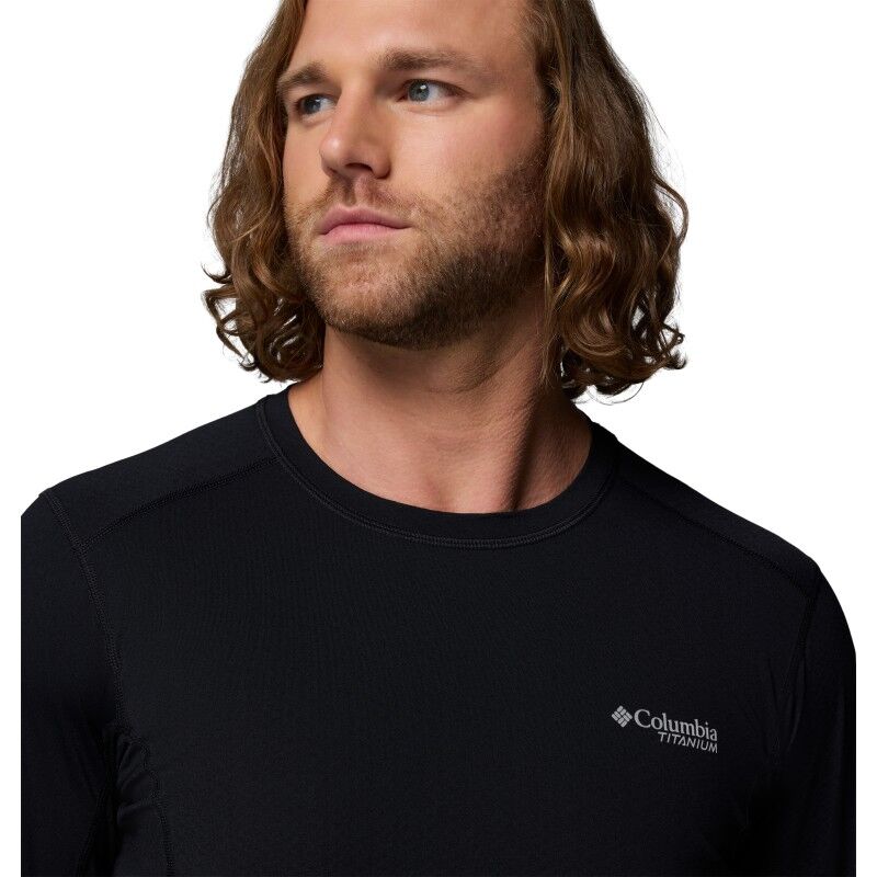 Columbia Diamond Peak Pro LS Crew Tee - T-paita - Miehet | Hardloop