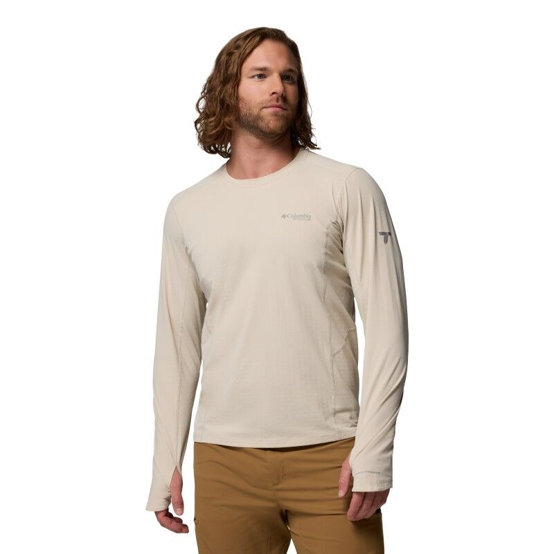 Columbia Diamond Peak Pro LS Crew Tee - Pánské triko | Hardloop