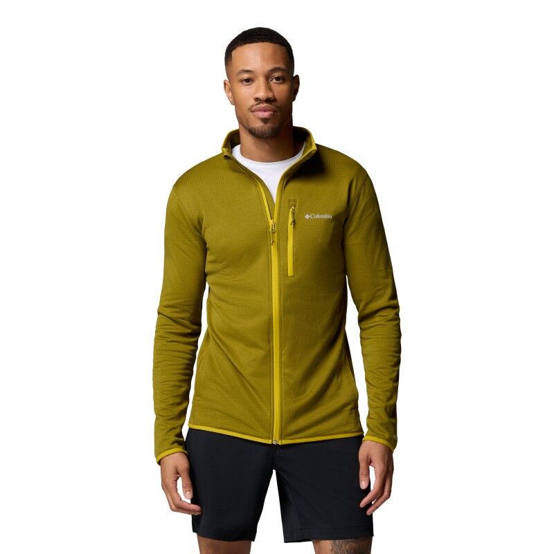 Essential Hike Grid Fleece Full Zip Jacket - Fleecetakki - Miehet