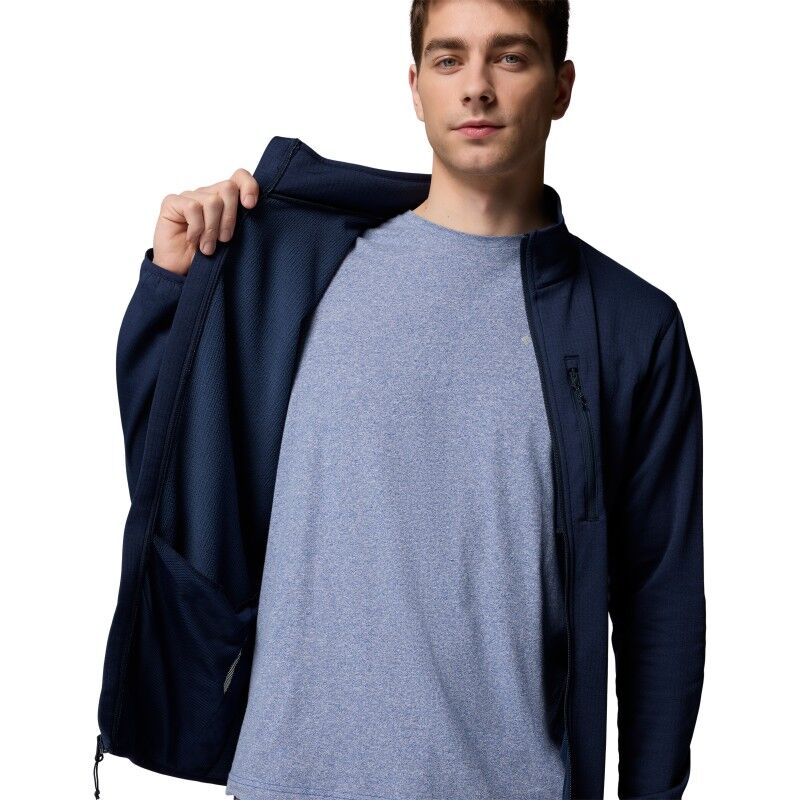 Columbia Essential Hike Grid Fleece Full Zip Jacket - Polaire homme | Hardloop