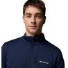 Columbia Essential Hike Grid Fleece Full Zip Jacket - Polar homem | Hardloop
