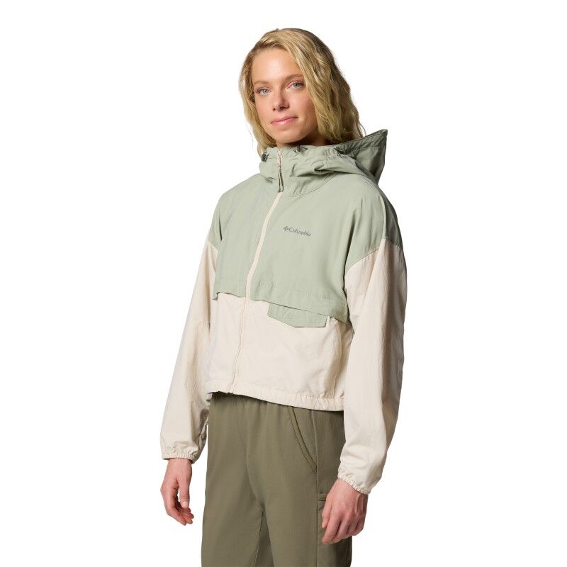 Columbia Spire Valley Cropped Windbreaker Jacket - Veste coupe-vent femme | Hardloop