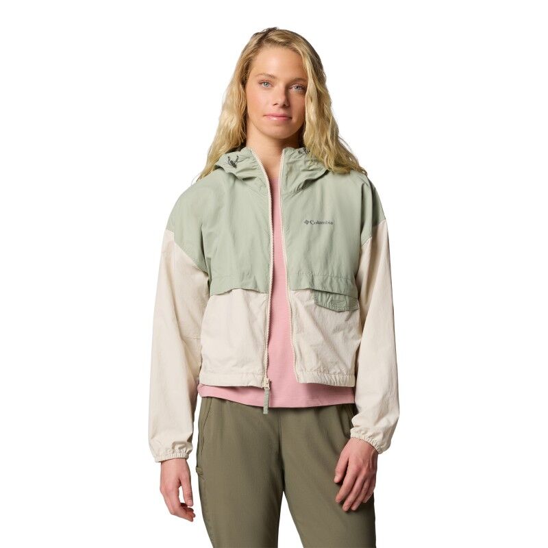 Columbia Spire Valley Cropped Windbreaker Jacket - Veste coupe-vent femme | Hardloop