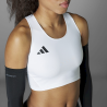 adidas Adizero Essentials Running Crop Top - Brassière de sport femme | Hardloop